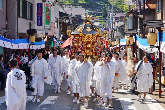 飛騨三大祭のひとつ、飛騨神岡祭